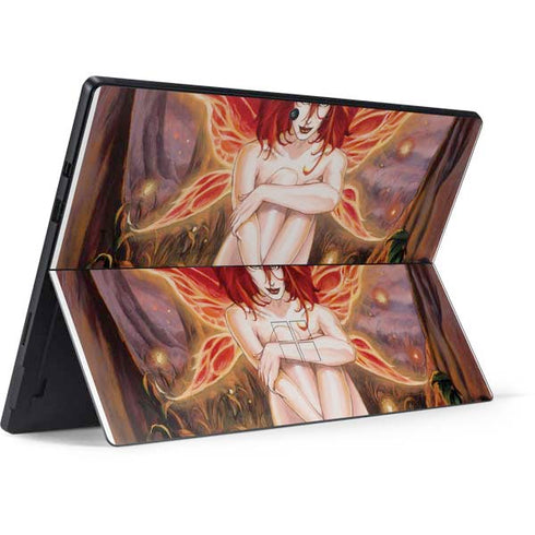 Ruth Thompson Ember Fire Fairy Surface Pro 7 Skin