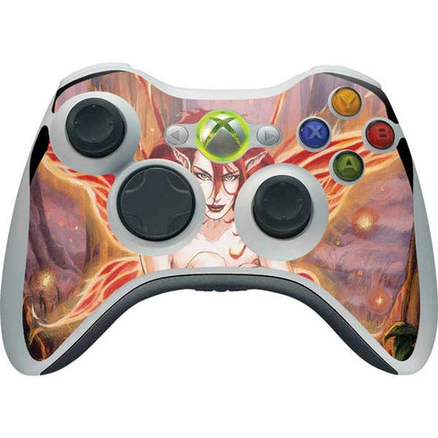 Ruth Thompson Ember Fire Fairy Xbox 360 Wireless Controller Skin