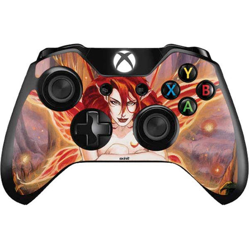 Ruth Thompson Ember Fire Fairy Xbox One Controller Skin