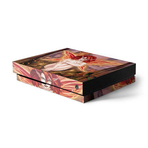 Ruth Thompson Ember Fire Fairy Xbox One X Console Skin