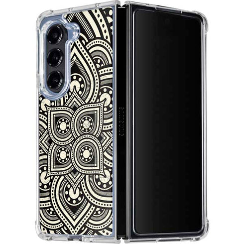 Emergence 70s Inspired Galaxy Z Fold5 5G Clear Case