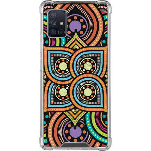 Emergence Colored Galaxy A51 5G Clear Case