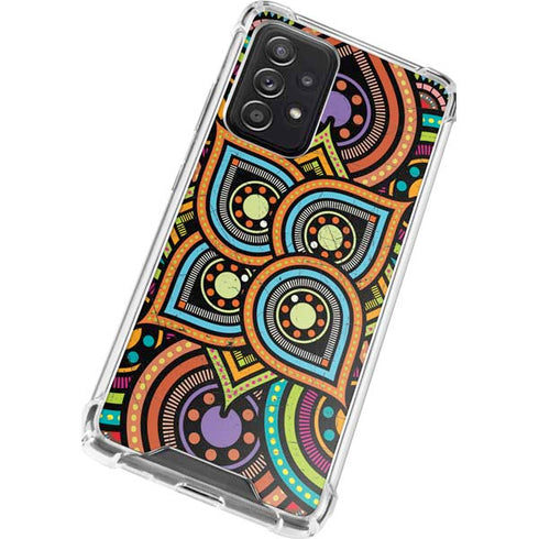 Emergence Colored Galaxy A52 5G Clear Case