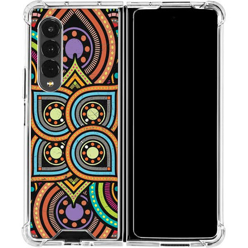 Emergence Colored Galaxy Z Fold4 5G Clear Case