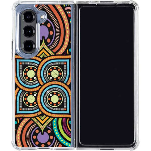 Emergence Colored Galaxy Z Fold5 5G Clear Case