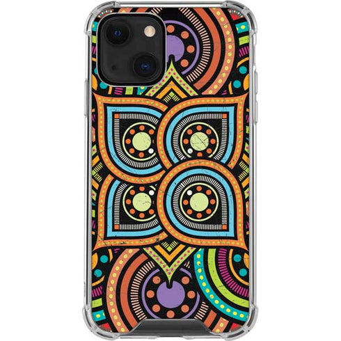 Emergence Colored iPhone 13 Mini Clear Case