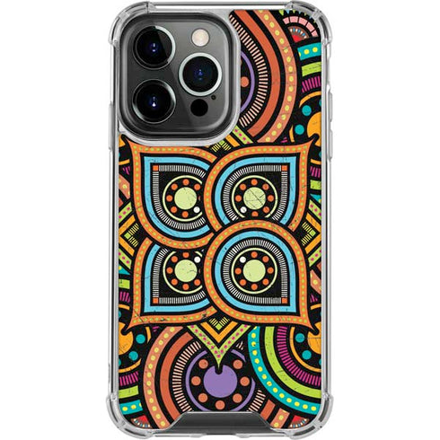 Emergence Colored iPhone 15 Pro Clear Case