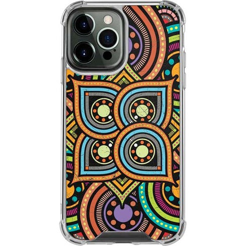 Emergence Colored iPhone 14 Pro Max Clear Case