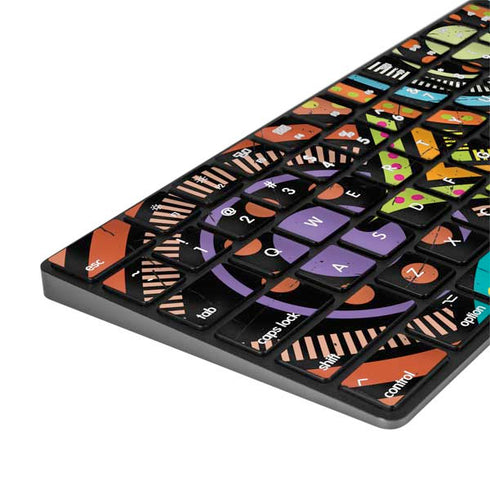 Emergence Colored Magic Keyboard with Numeric Keypad Skin