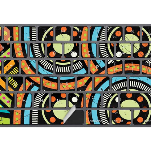 Emergence Colored Magic Keyboard with Numeric Keypad Skin