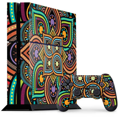 Emergence Colored PS4 Console and Controller Bundle Skin