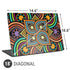 Emergence Colored Universal Laptop 18in (14.6 x 10.6in) Skin