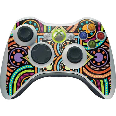Emergence Colored Xbox 360 Wireless Controller Skin