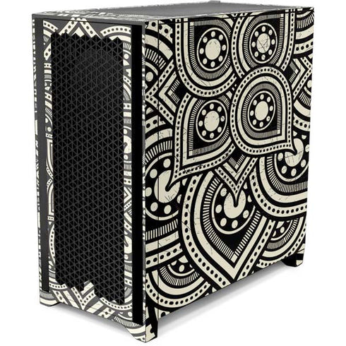 Emergence 70s Inspired Corsair 4000D Tempered Glass Mid-Tower ATX Case Skin