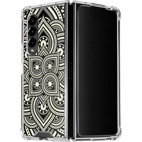 Emergence 70s Inspired Galaxy Z Fold4 5G Clear Case