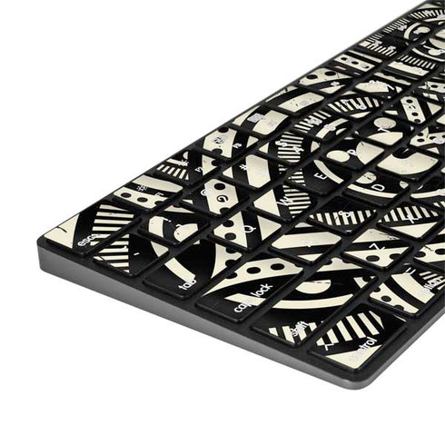 Emergence 70s Inspired Magic Keyboard with Numeric Keypad Skin