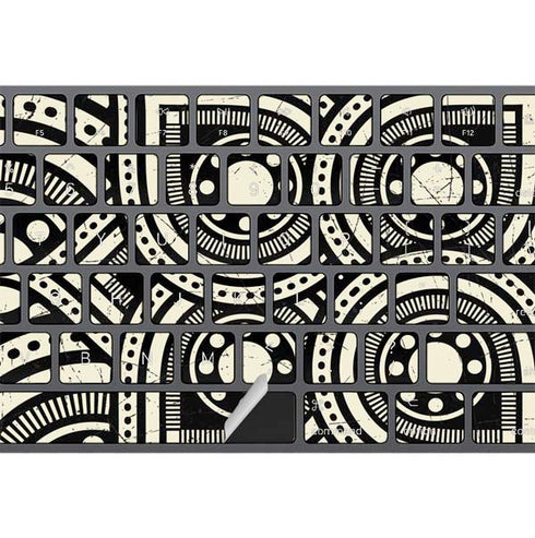 Emergence 70s Inspired Magic Keyboard with Numeric Keypad Skin