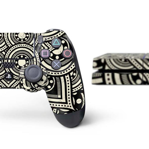 Emergence 70s Inspired PS4 Console and Controller Bundle Skin