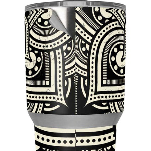 Emergence 70s Inspired Yeti 30oz Rambler Tumbler Skin