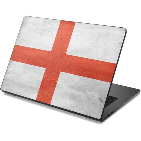 England Flag Distressed Dell Chromebook Skin