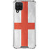 England Flag Distressed Galaxy A12 Clear Case