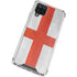 England Flag Distressed Galaxy A12 Clear Case