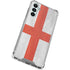 England Flag Distressed Galaxy A14 5G Clear Case