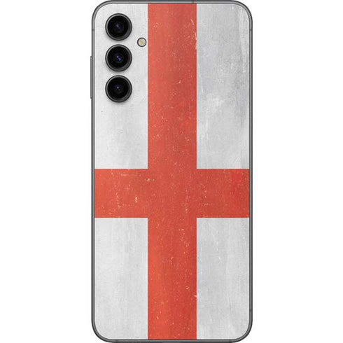 England Flag Distressed Galaxy A14 5G Skin
