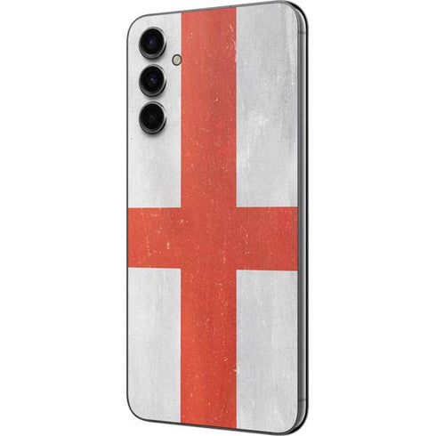 England Flag Distressed Galaxy A14 5G Skin