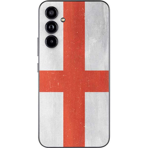 England Flag Distressed Galaxy A54 5G Skin