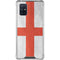 England Flag Distressed Galaxy A71 5G Clear Case