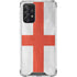 England Flag Distressed Galaxy A72 5G Clear Case