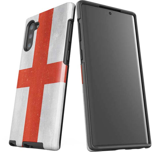 England Flag Distressed Galaxy Note 10 Pro Case