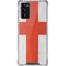 England Flag Distressed Galaxy Note20 5G Clear Case