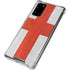 England Flag Distressed Galaxy Note20 5G Clear Case