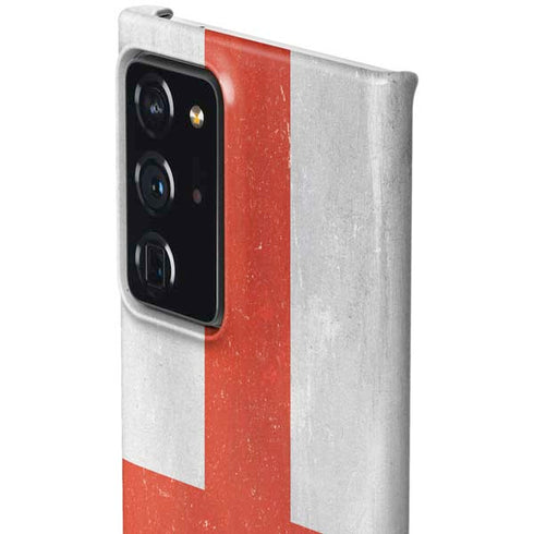 England Flag Distressed Galaxy Note20 Ultra 5G Lite Case