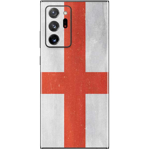 England Flag Distressed Galaxy Note20 Ultra 5G Skin