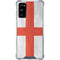 England Flag Distressed Galaxy S20 FE Clear Case