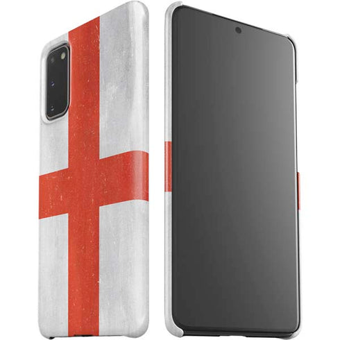 England Flag Distressed Galaxy S20 Lite Case