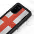 England Flag Distressed Galaxy S20 Plus Waterproof Case