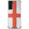 England Flag Distressed Galaxy S21 5G Clear Case