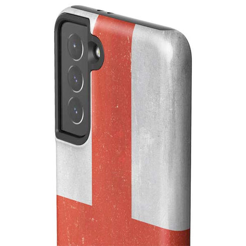 England Flag Distressed Galaxy S21 5G Pro Case