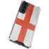 England Flag Distressed Galaxy S21 FE Clear Case