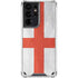 England Flag Distressed Galaxy S21 Ultra 5G Clear Case
