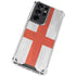 England Flag Distressed Galaxy S21 Ultra 5G Clear Case