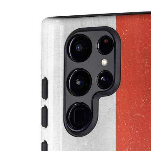 England Flag Distressed Galaxy S22 Ultra Pro Case