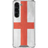 England Flag Distressed Galaxy S23 Clear Case