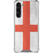 England Flag Distressed Galaxy S23 Plus Clear Case