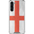England Flag Distressed Galaxy S23 Plus Clear Case