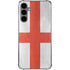 England Flag Distressed Galaxy S24 Plus Clear Case